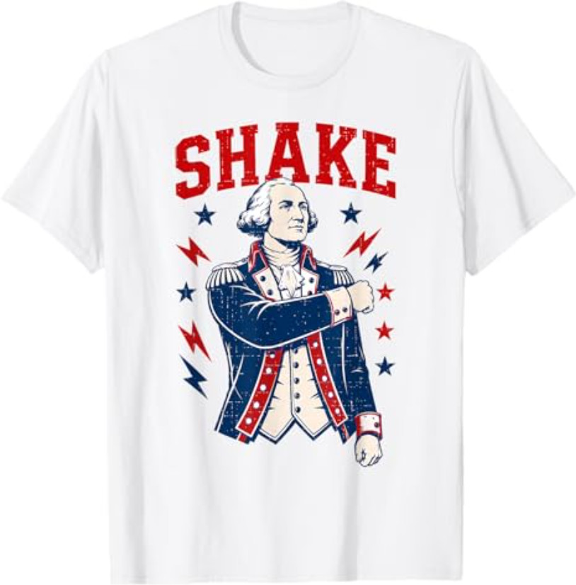 Funny Shake and Bake 4th of July Couple Matching T-Shirt