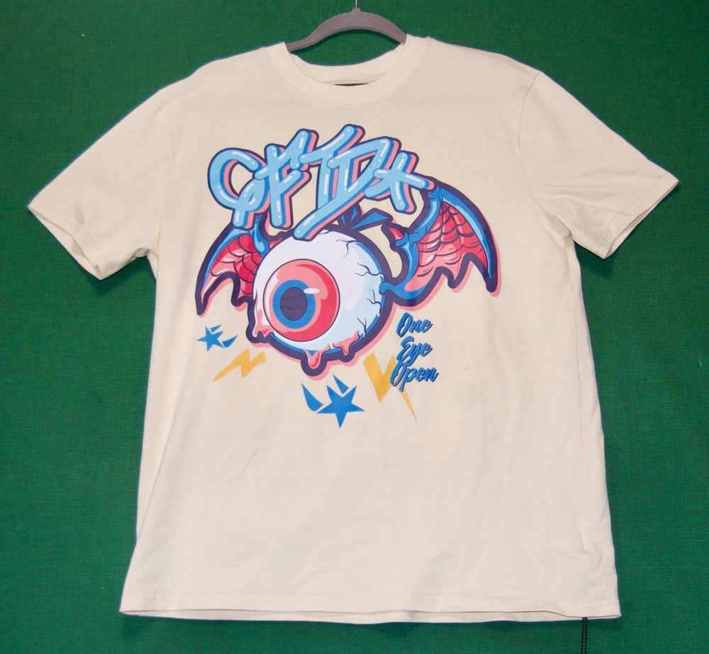 New GFTD LA Streetwear Gifted Eye Bone Cotton Mens T Shirt RNBR-6
