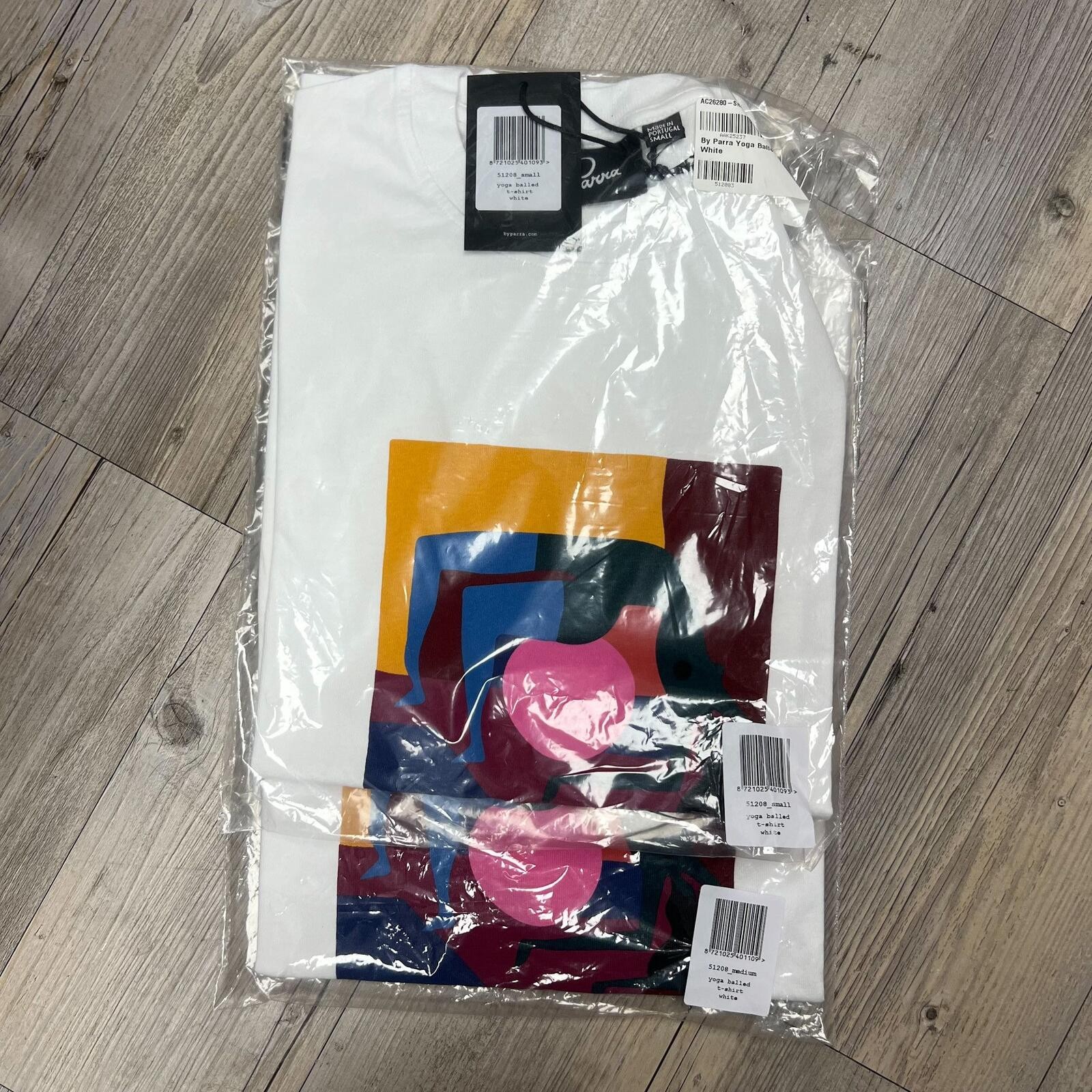By Parra Yoga Balled Tee White • M gallery