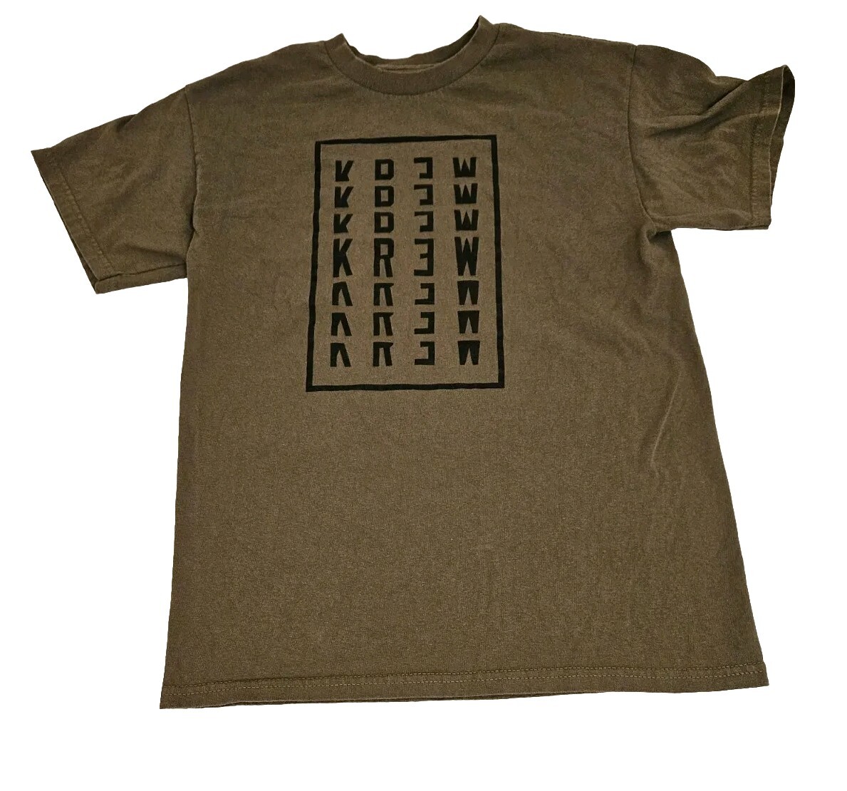 KR3W Shirt Men’s Size M Short Sleeve Green Skateboarding T