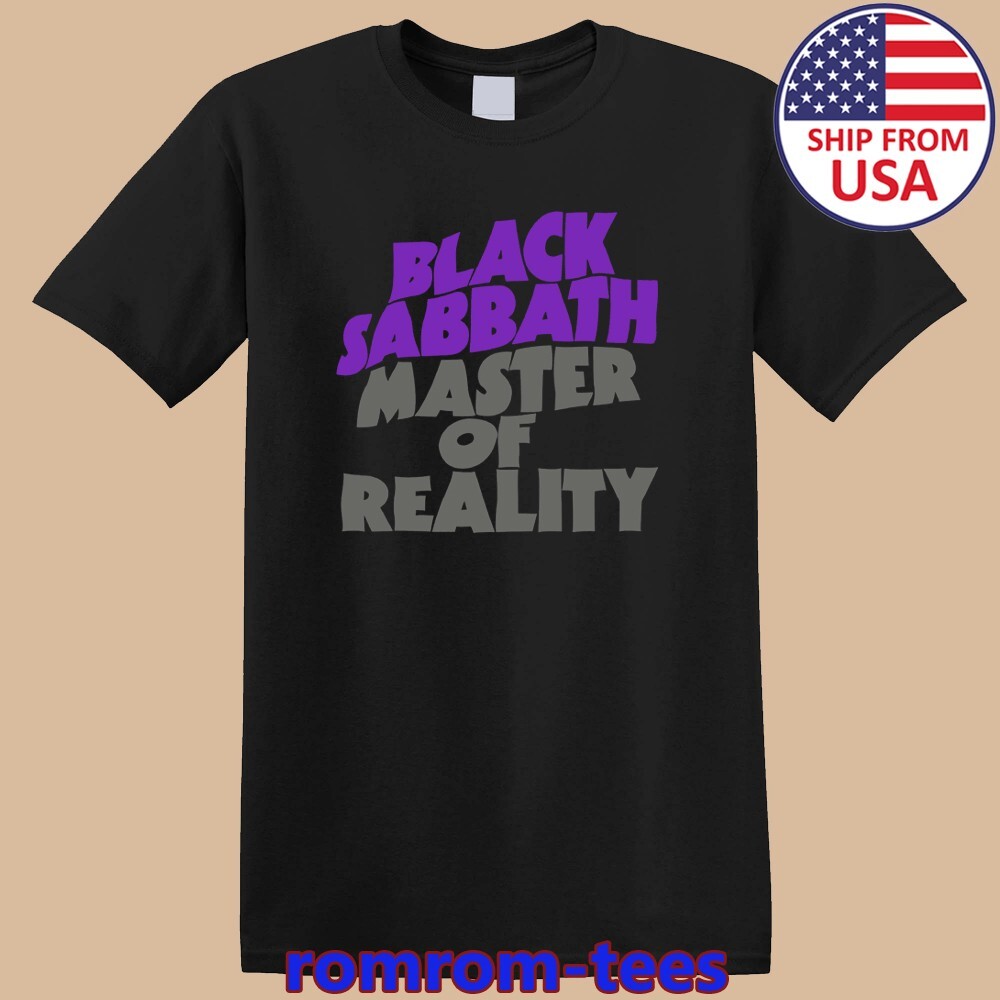 BLACK SABBATH Master Of Reality Black Size S-5XL gallery