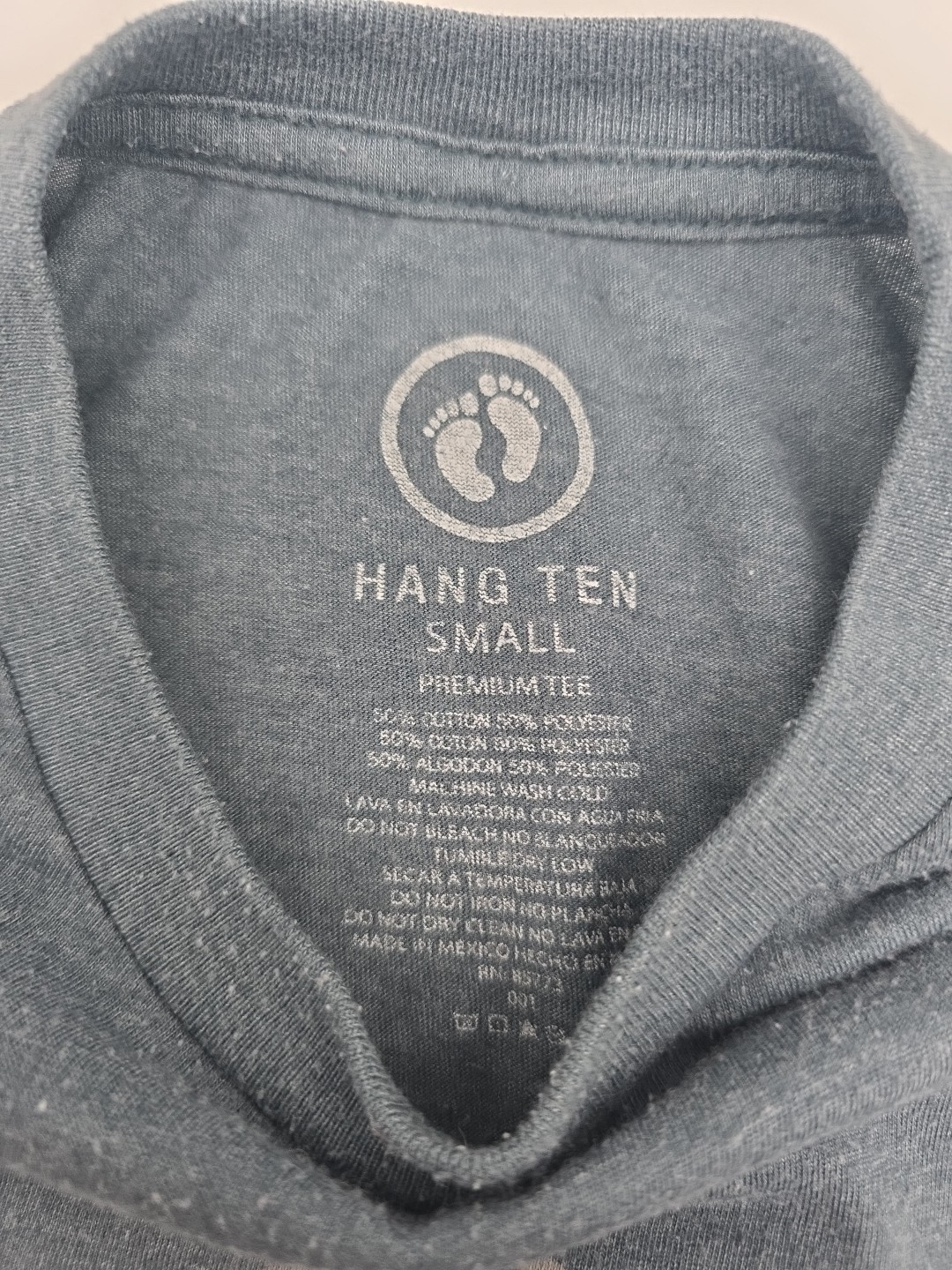 Hang Ten T Shirt Men Small Gray Graphic Tee.#43954 gallery
