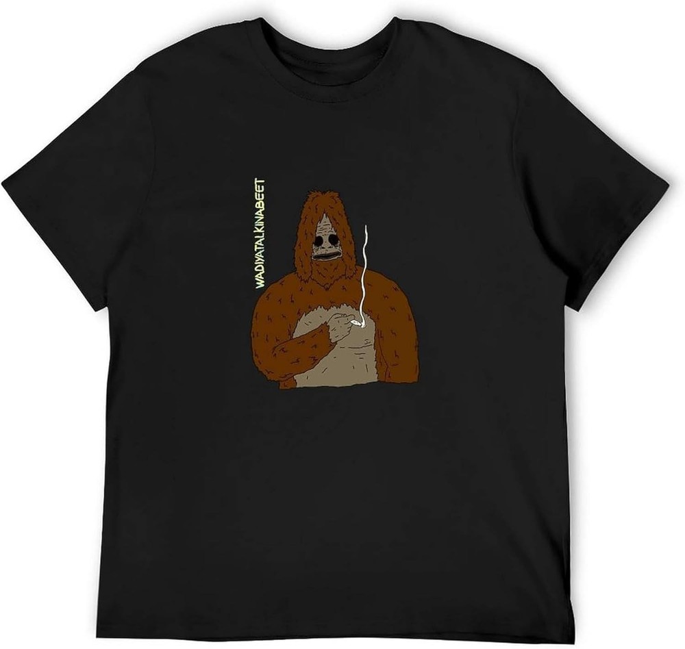 Sassy The Sasquatch Big LEZ Show Whatcha Talk Zitat Herren T-Shirt Top Black