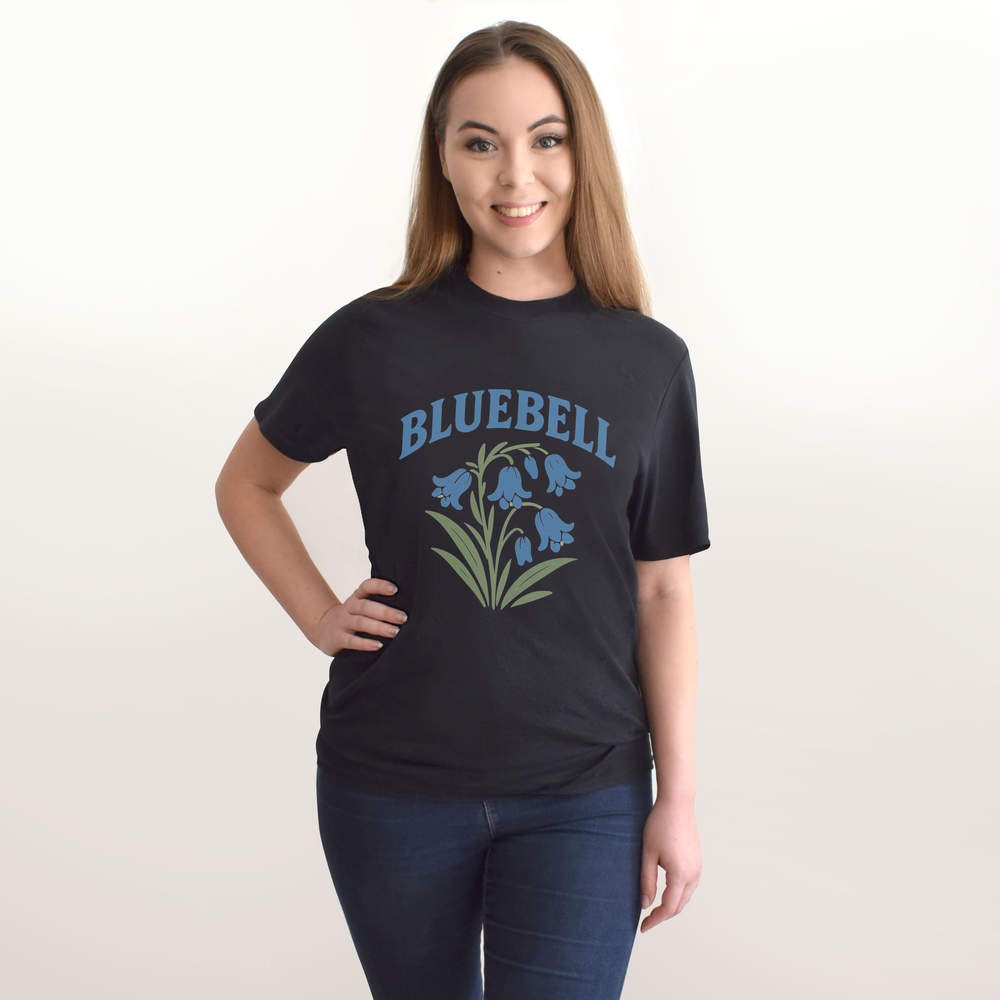 'Bluebell Flower Cluster' Unisex T-Shirt - 100% Cotton (S-XXL) (TA056393) gallery