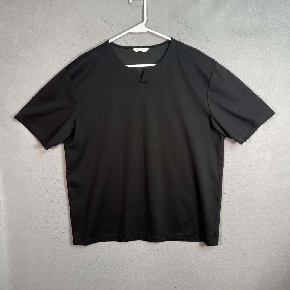 Mind Bridge Common Polyester Blend V-Neck T-Shirt Mens Size 110