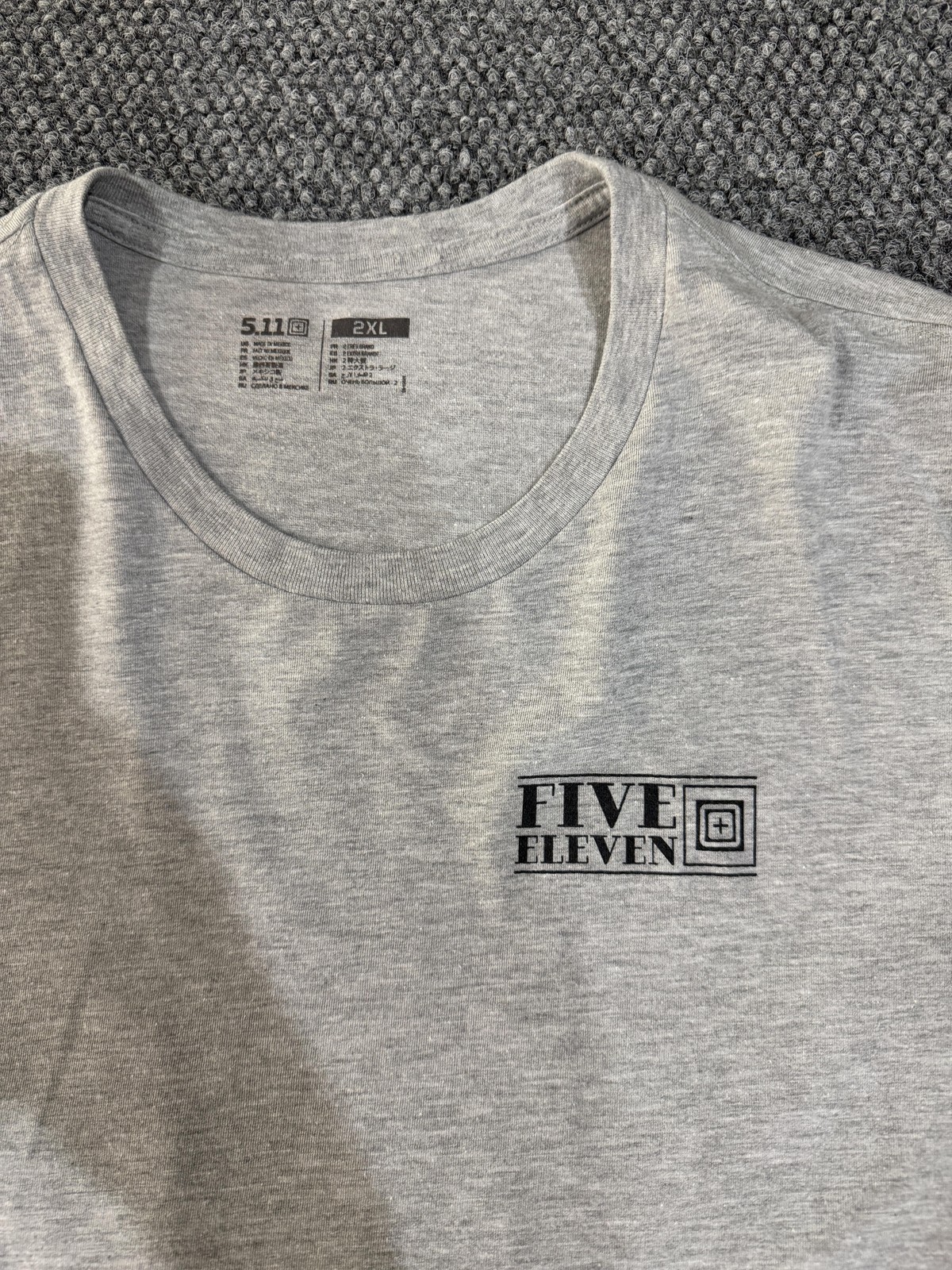 5.11 Tactical Shirt Mens 2XL Gray Purpose Built Gear Graphic T-Shirt Tee gallery