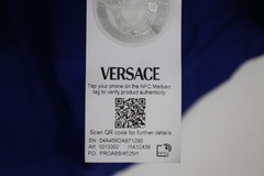 Versace Mens Medium Medusa Medallion Spell Out T-Shirt H1012