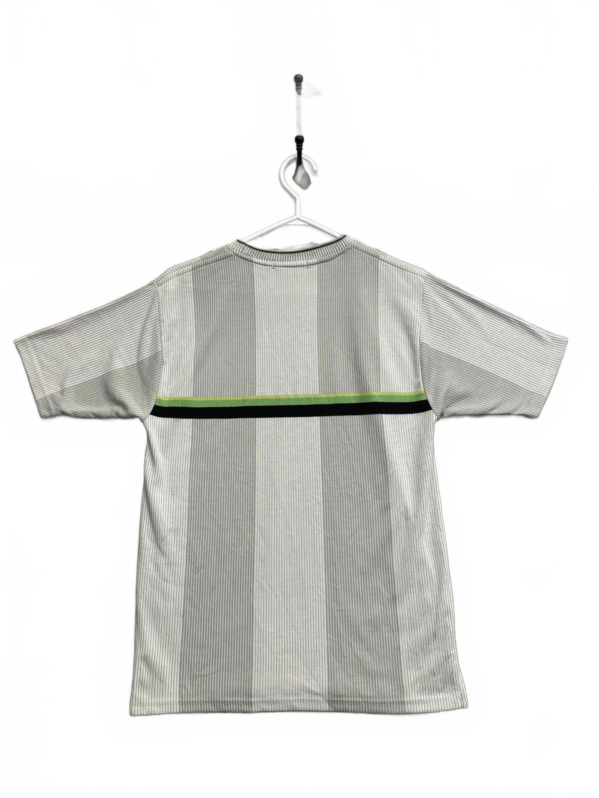 Array Body Rock BR 1 2 Tone Grey Striped T-Shirt No Size Tag See Measurements gallery