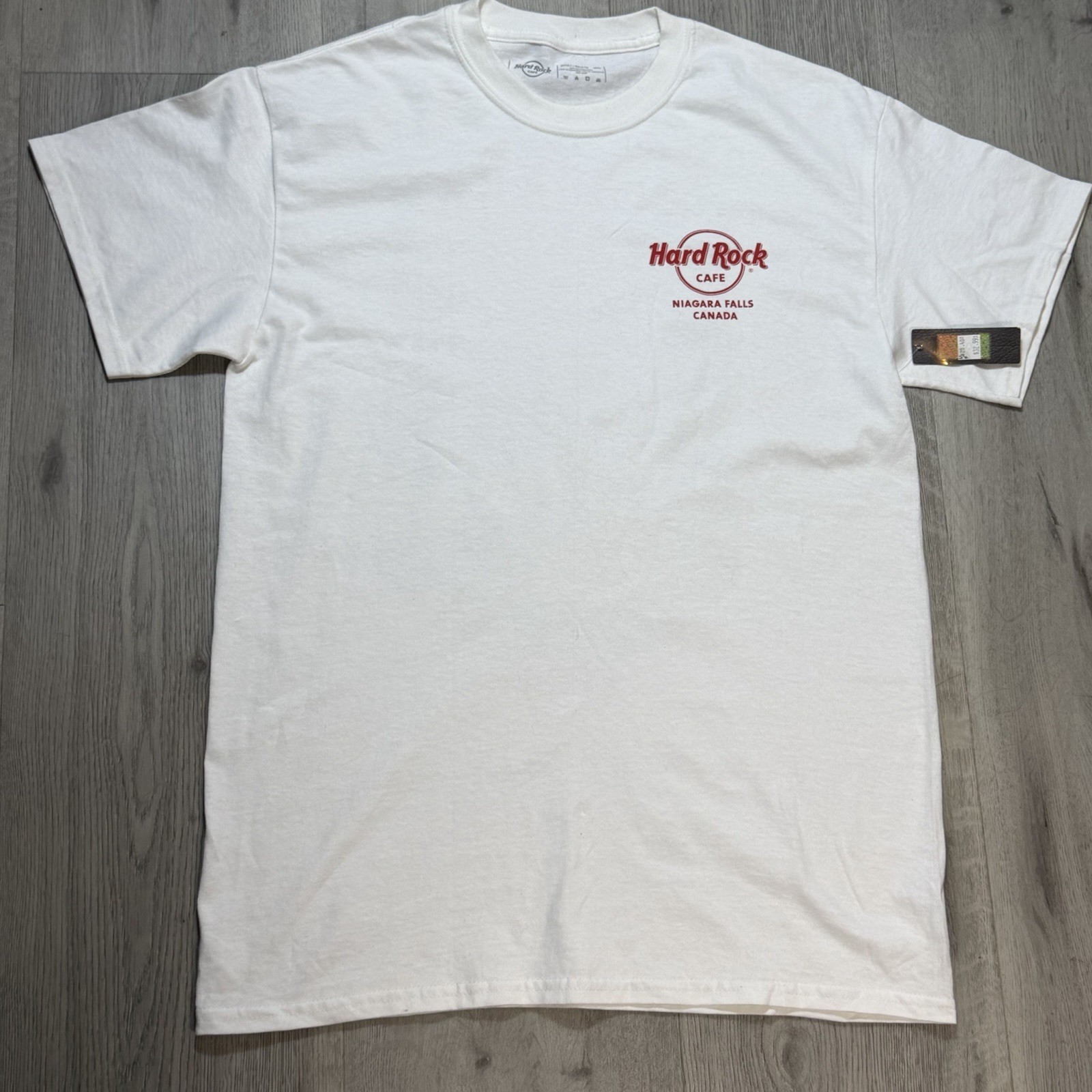 Hard Rock Cafe Niagara Falls Canada T Shirt Mens Medium White Graphic NWT gallery