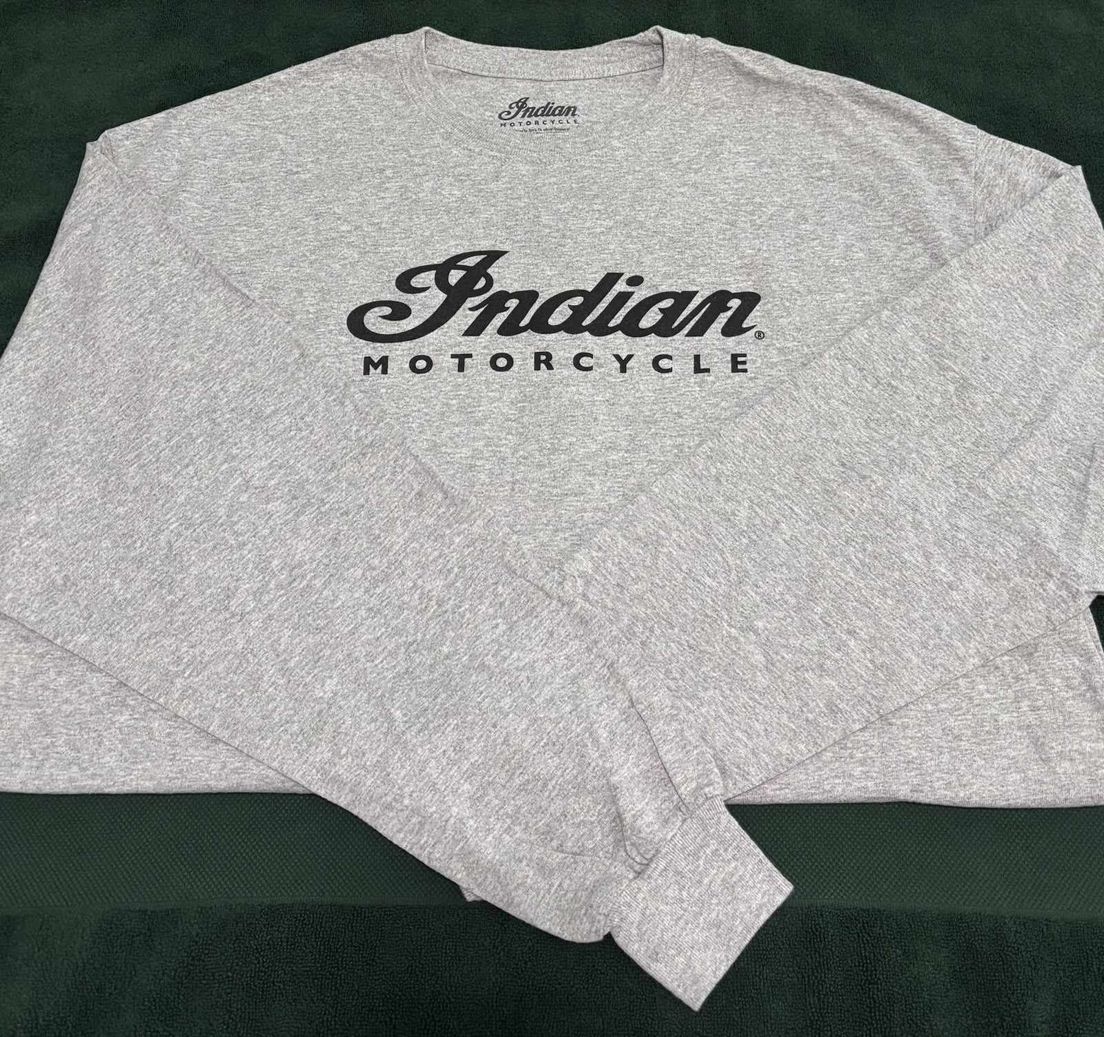 Indian Motorcycle Gray Long Sleeve Shirt Size XL Albuquerque New Mexico gallery