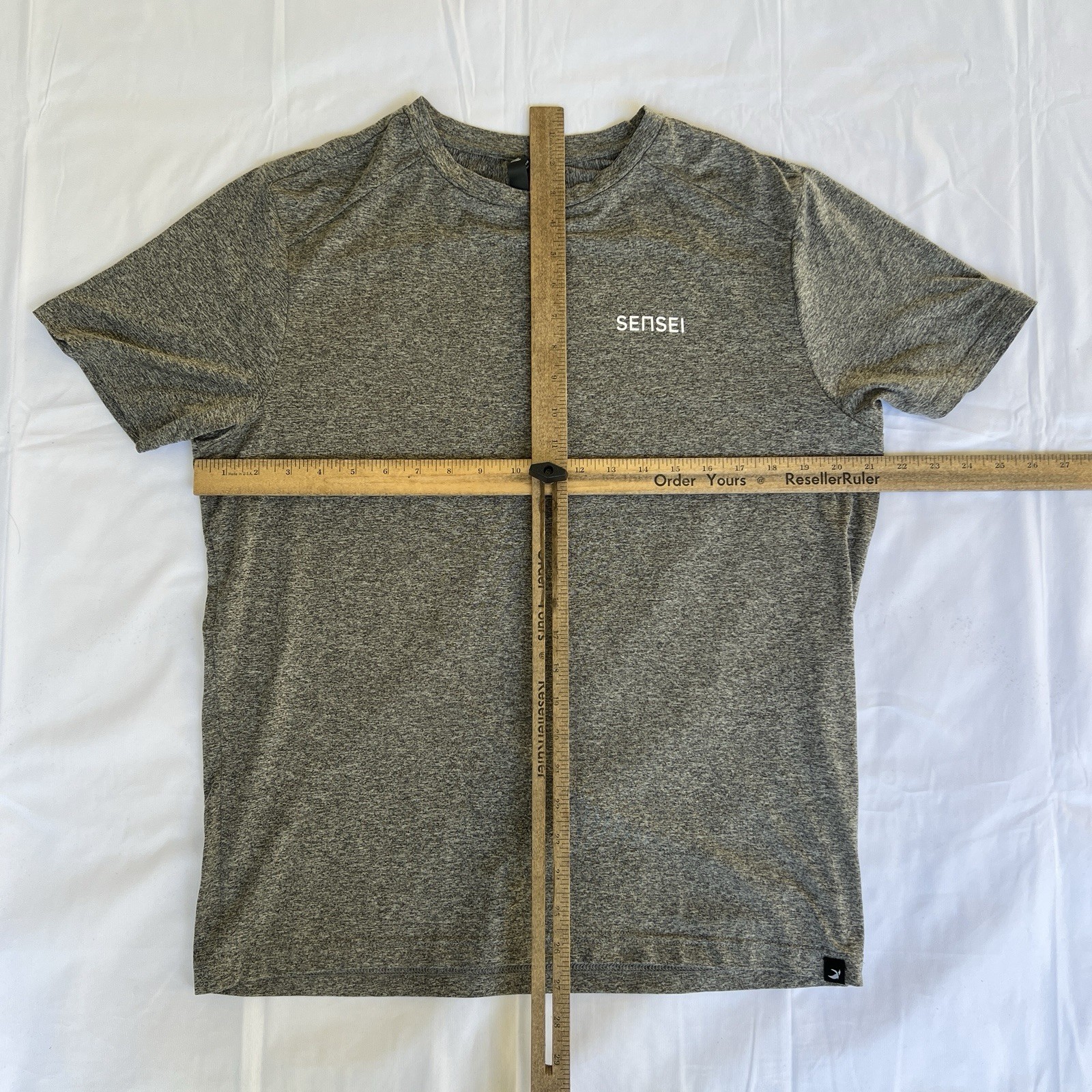 Sensei Lanai Shirt M Blk Heather Four Seasons Resort Hawaii Yoga Fitness 3206 gallery