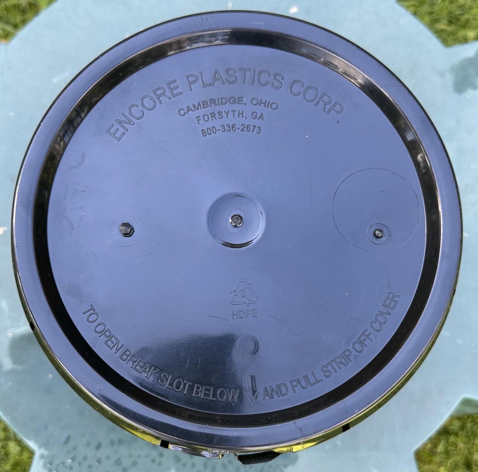 Food Grade 1 Gallon Plastic Pail