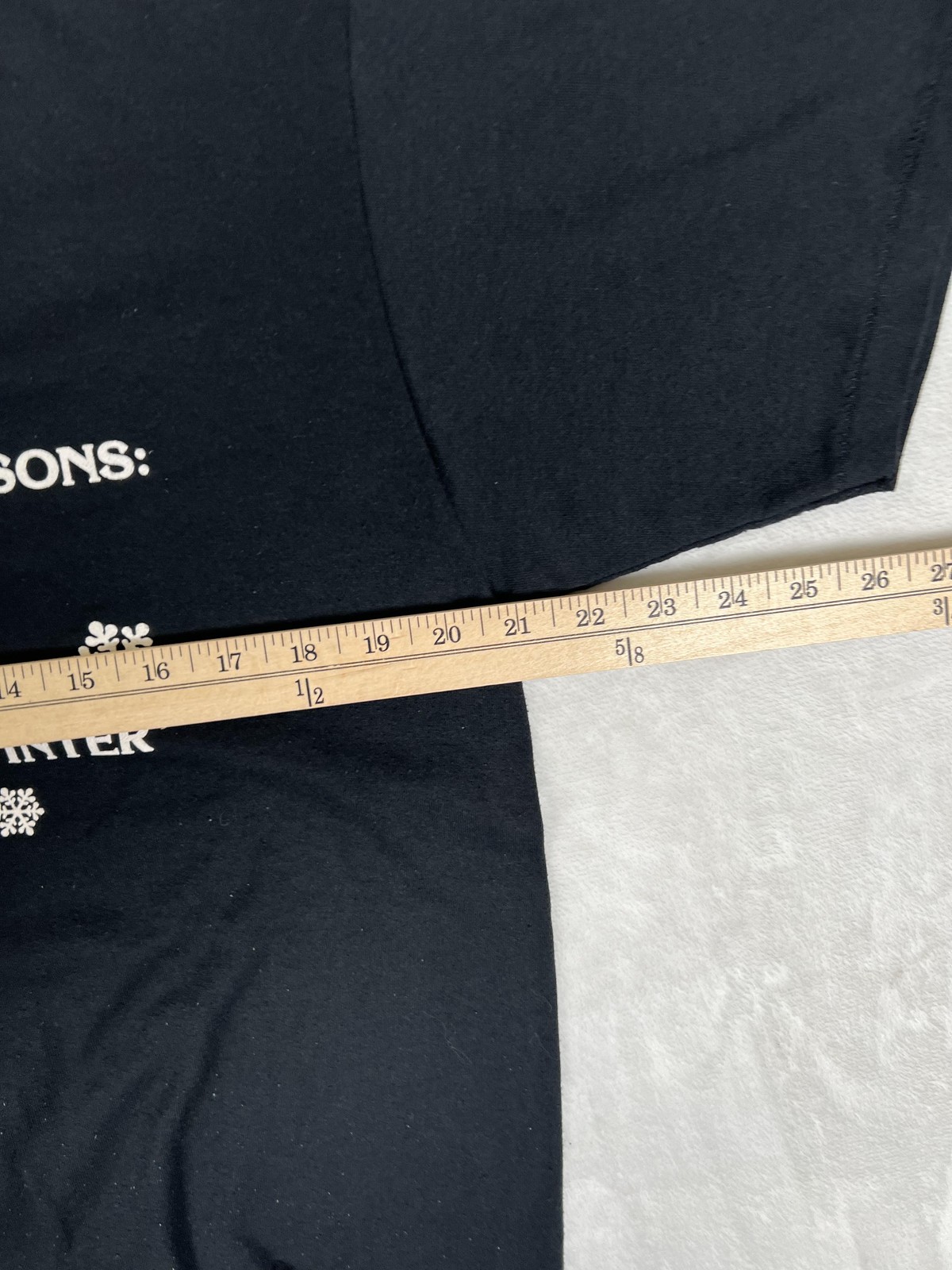 Vintage Alaska Four Seasons T-Shirt Mens XL Single Stitch Black Winter Humor gallery