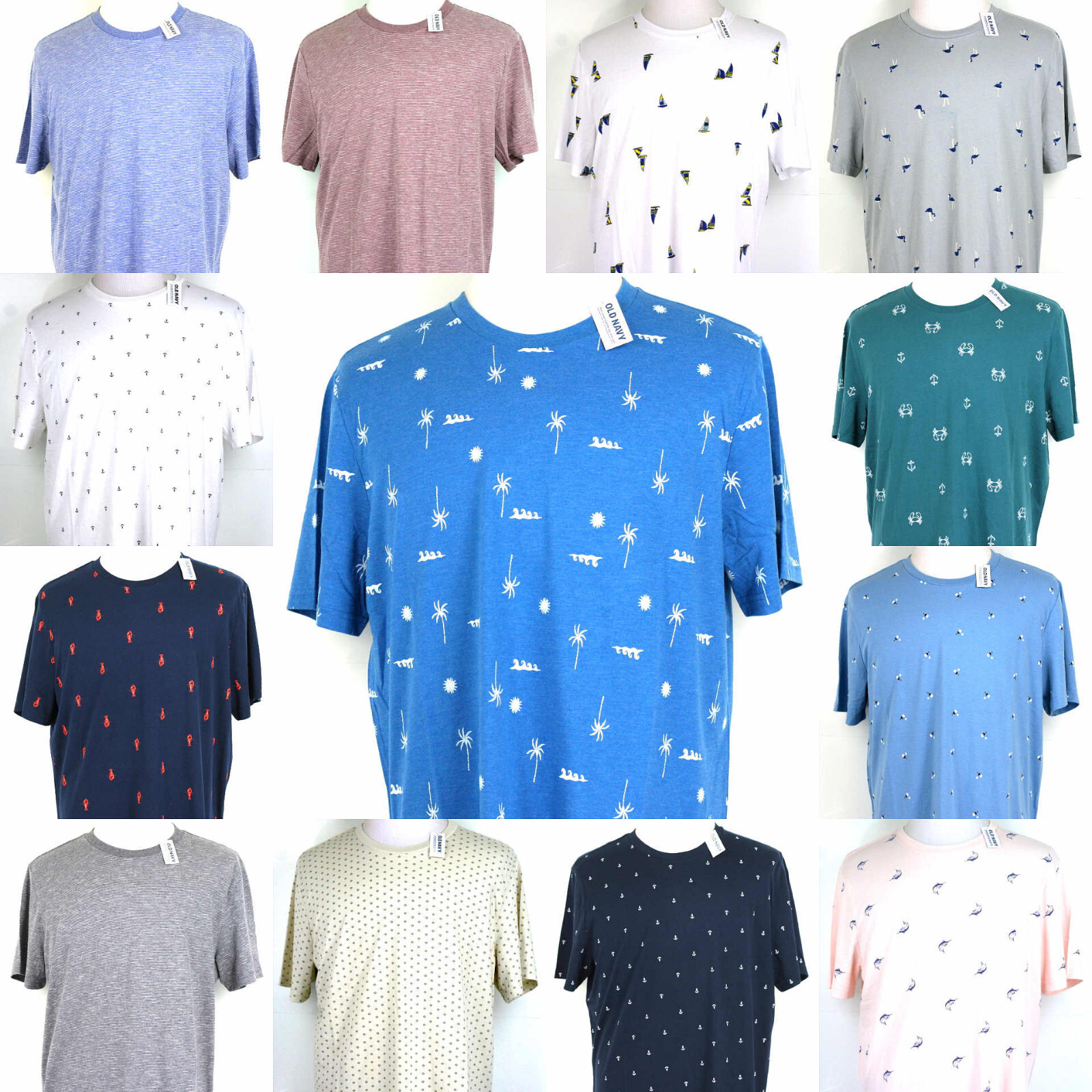 Old Navy T-Shirt Graphic Print Crew neck short Sleeve S,M,L,XL,2XL,3XL,4XL gallery
