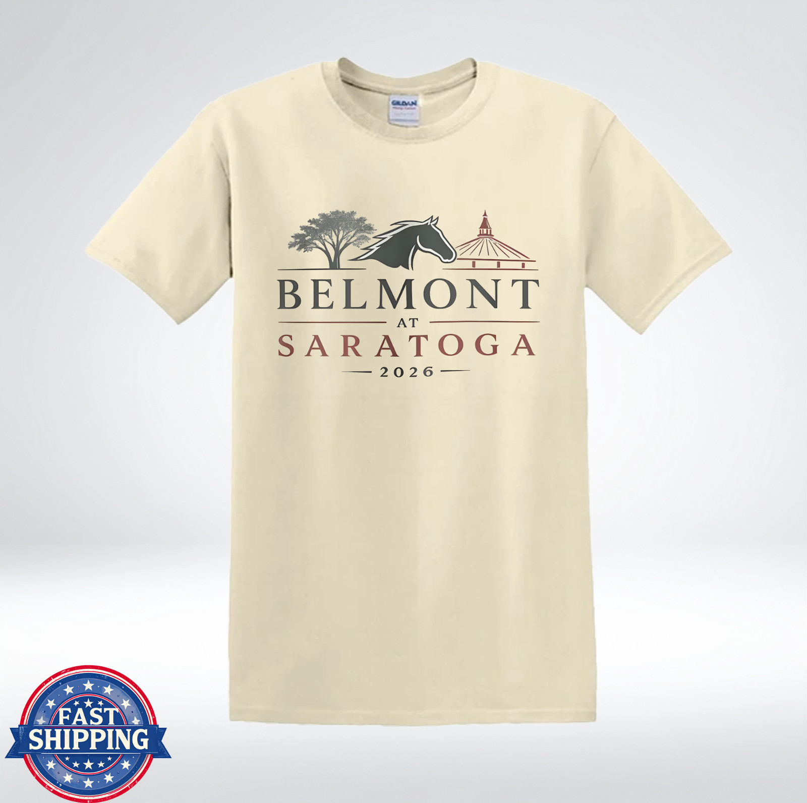 Saratoga Horse Racing Weekend Souvenir T-Shirt gallery