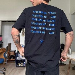 Rare 2022 Closed x Millinsky Embroidered Designer Tee Shirt