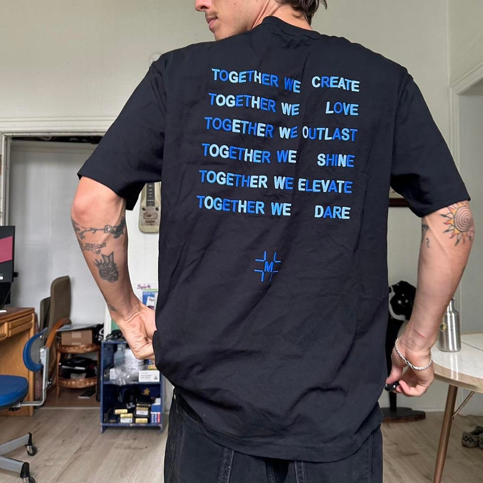 Rare 2022 Closed x Millinsky Embroidered Designer Tee Shirt gallery
