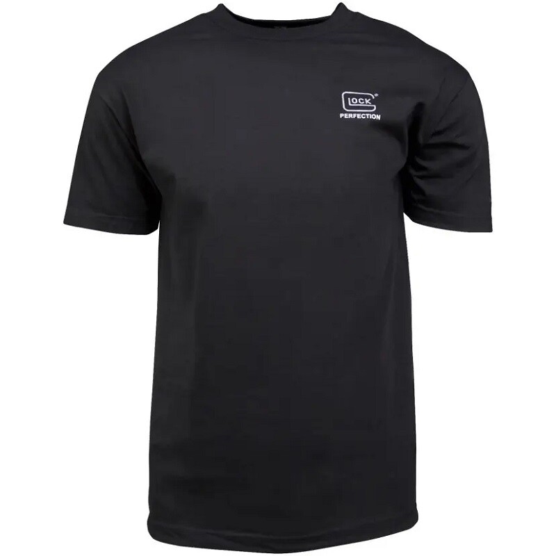 Glock AA1100 Men's OEM Perfection Tee Short Sleeve T-Shirt, Black, 100% Cotton gallery