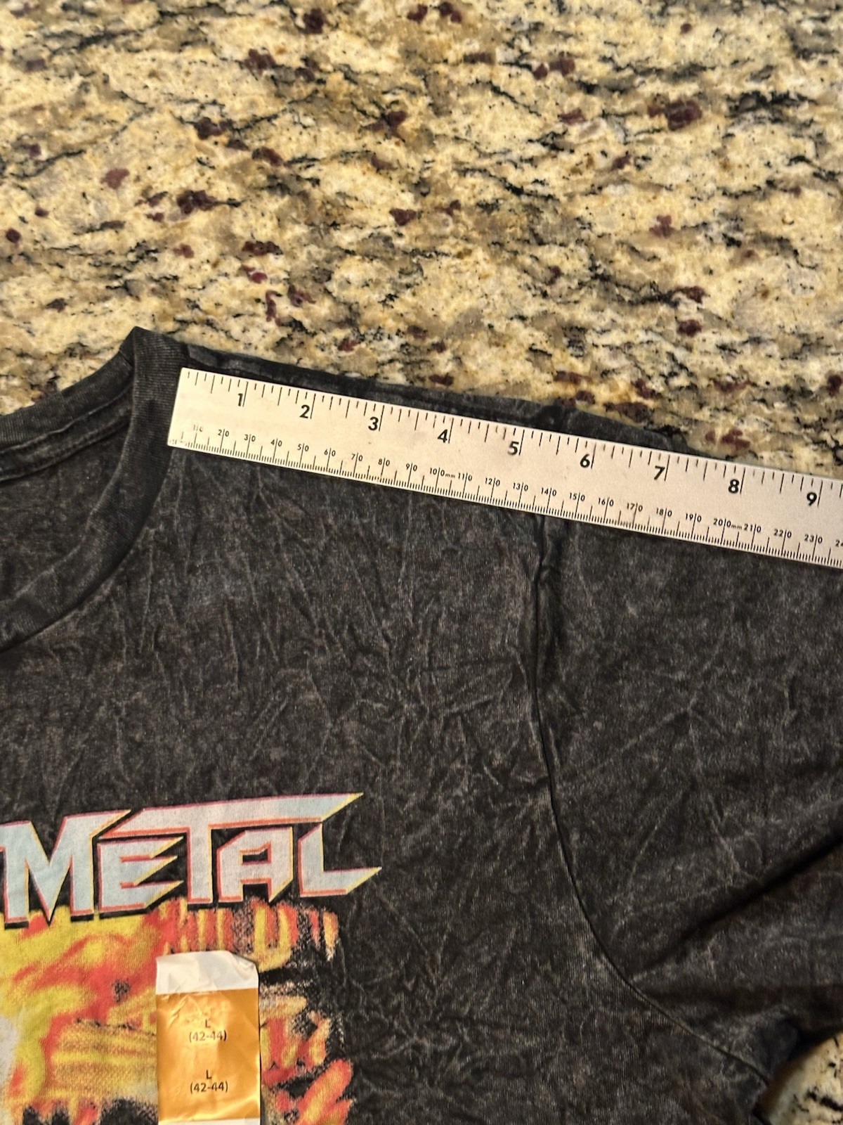 Twisted Metal PlayStation Graphic T‑Shirt Large Black Mineral Wash Flaming Clown gallery