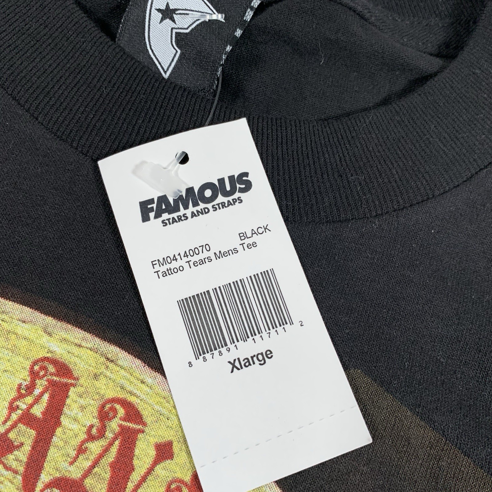 Famous Stars & Straps Tattoo Tears T-Shirt XL X-Large Virgin Mary Pray Barker gallery