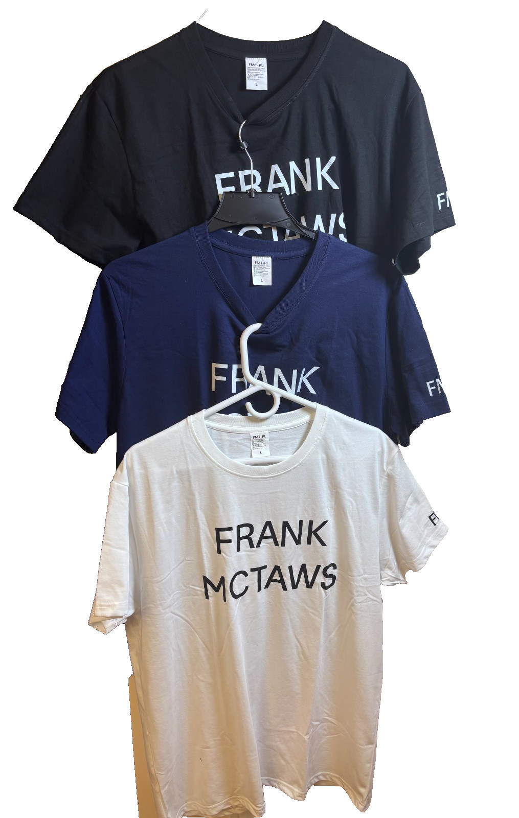 FRANK MCTAWS Unisex Short Sleeve Crew Neck Graphic Logo T-Shirt gallery