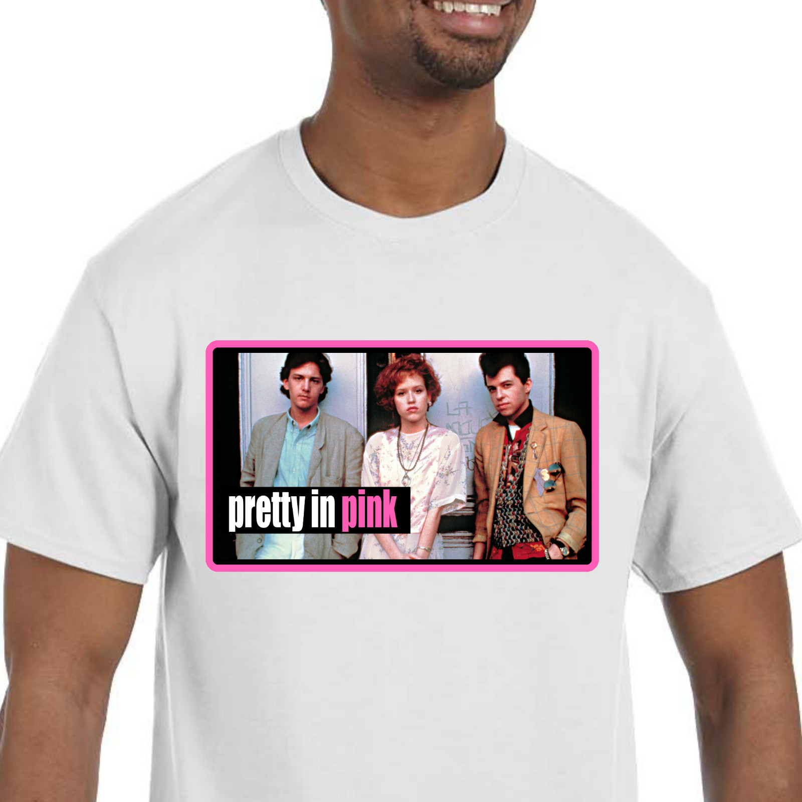 Pretty in Pink T-Shirt NEW *Pick your color & size* 80's movie gallery
