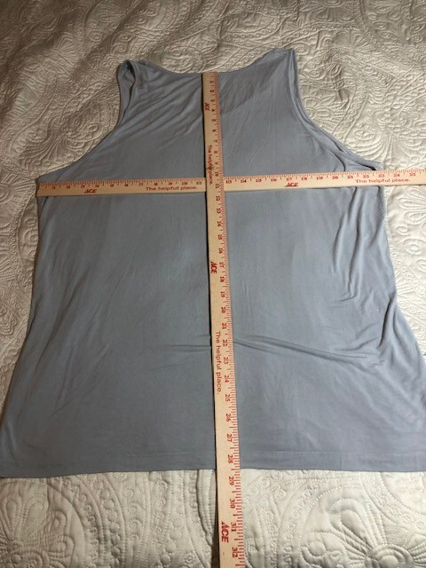 David Archy Men's Tank Top Bamboo Rayon Undershirts Gray Crew Neck Size XL gallery