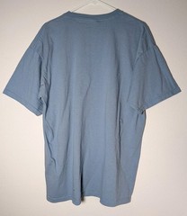 Men’s Large “Northwest Most Wanted” Ocean Fish Fishing Blue SS Cotton T-Shirt