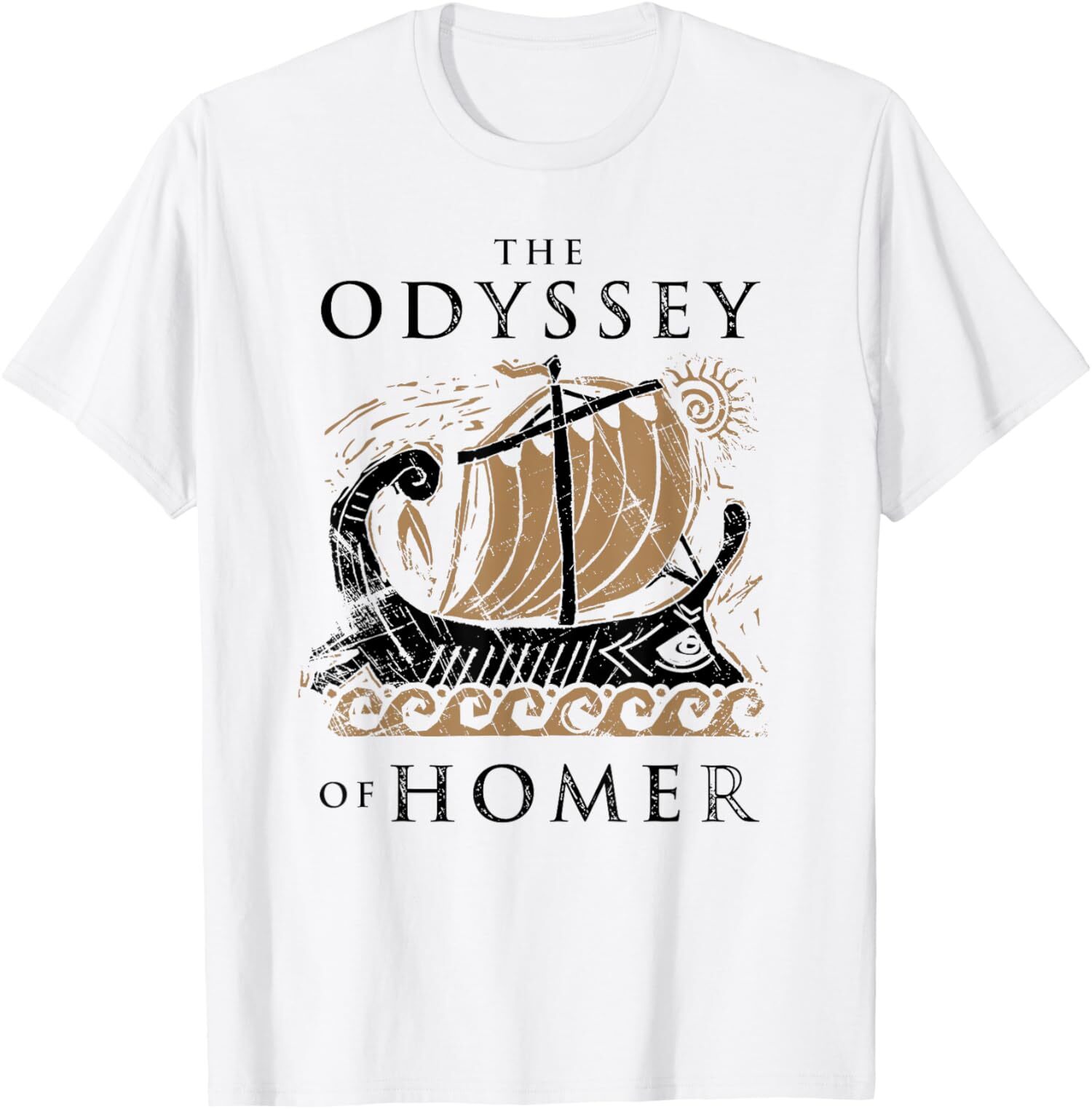 NEW LIMITED The Odyssey Of Homer Ancient Greek History Book Odyssey T-Shirt