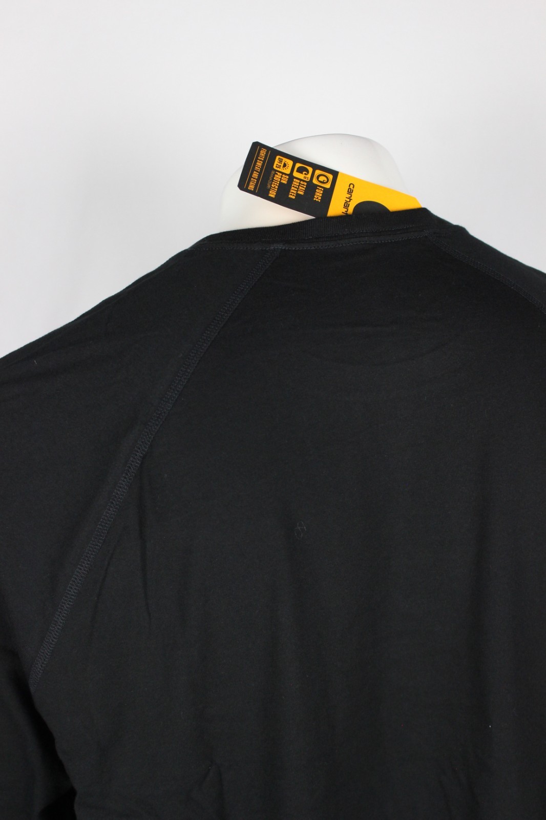 Carhartt Men's Force Relaxed Midweight Long Sleeve Pocket T Shirt 2XL Black gallery