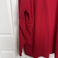 Lands End Super-T Vintage Red Turtle Neck Longsleeve Size XXL 50-52 Old Money