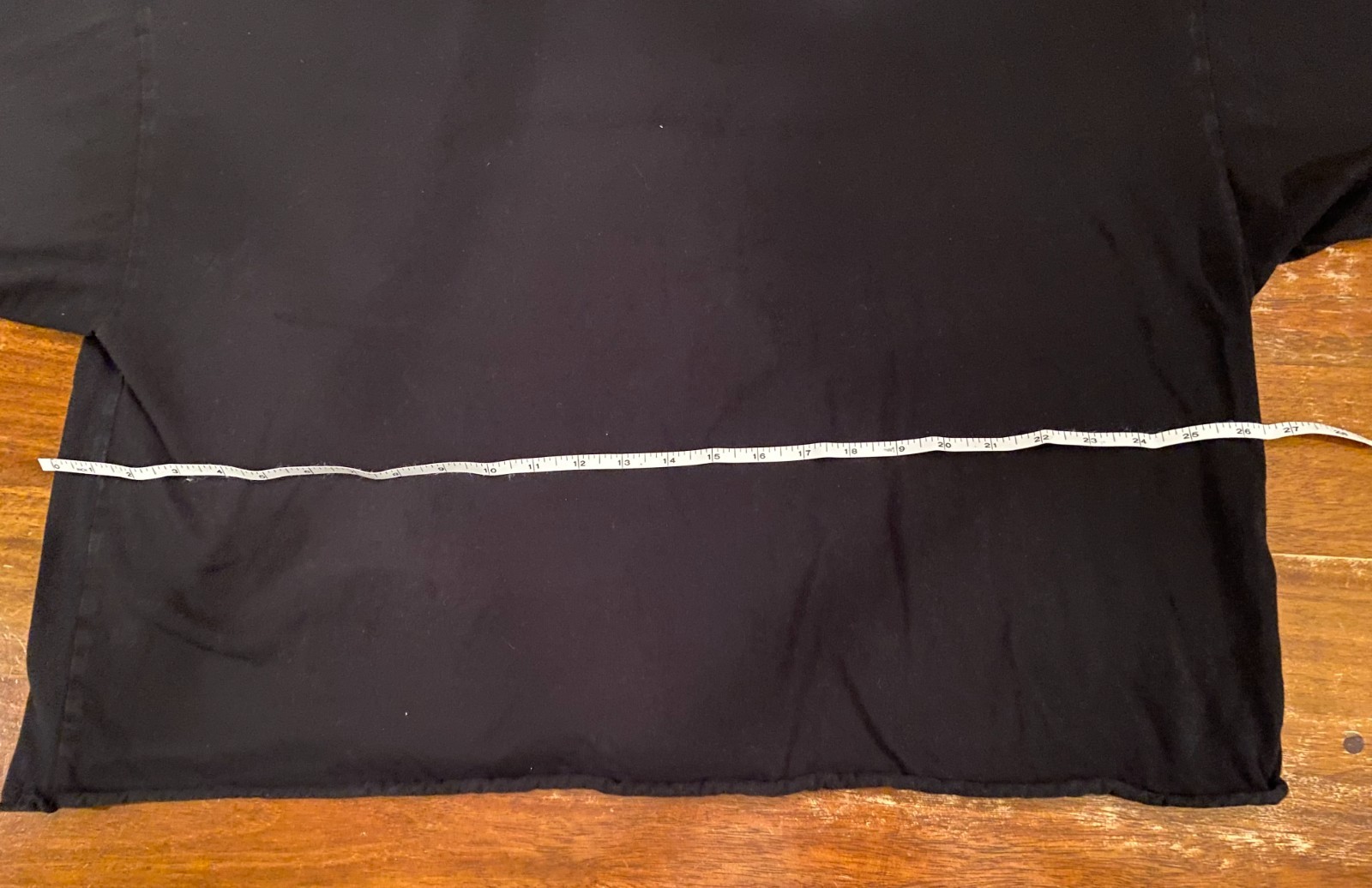 Fear of God Black Wide Cut Off T-Shirt Mens Medium gallery