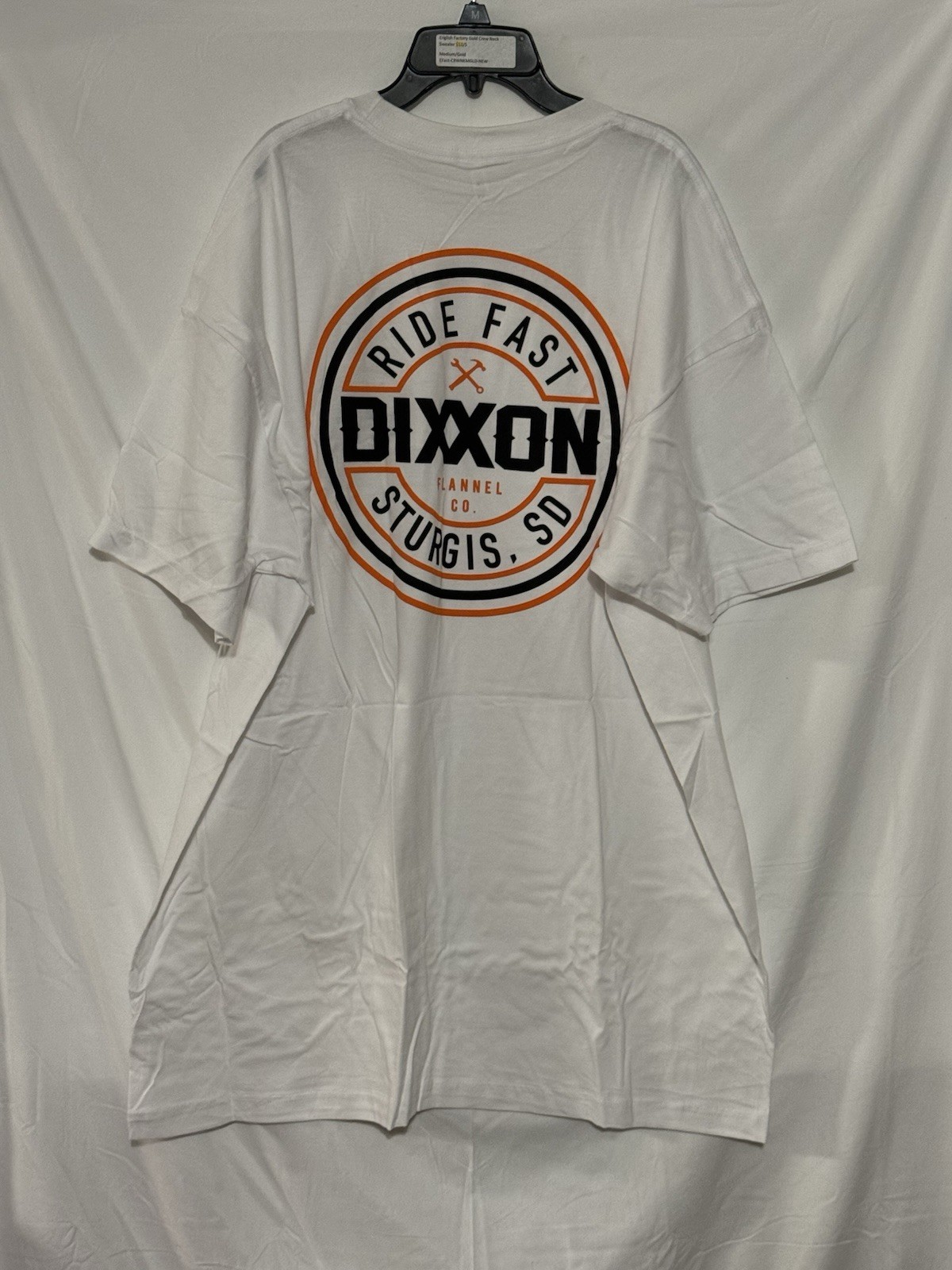 75 characters ✔) Alternate: Dixxon Sturgis Ride Fast Corpo White Tee 2XL NWOT gallery