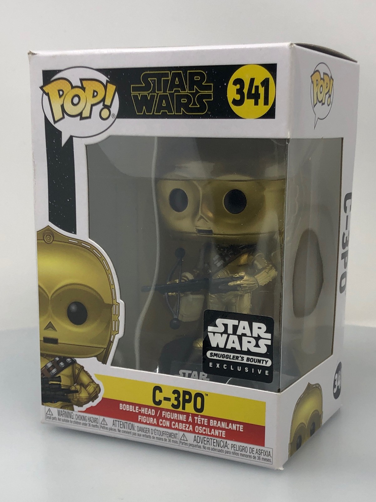 Funko POP! C-3PO with Bowcaster #341 NOT MINT