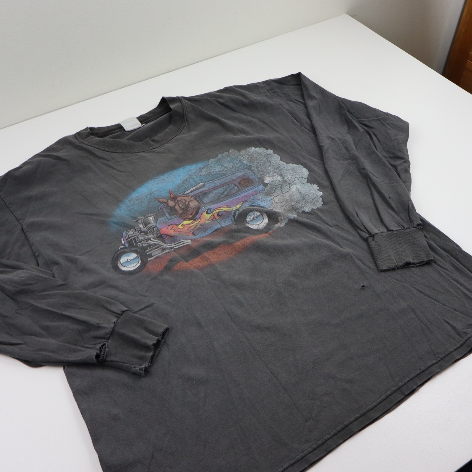 Vintage 90s Gov’t Mule Band Shirt Mens XL Black Long Sleeve Tee Hot Rod Rock gallery