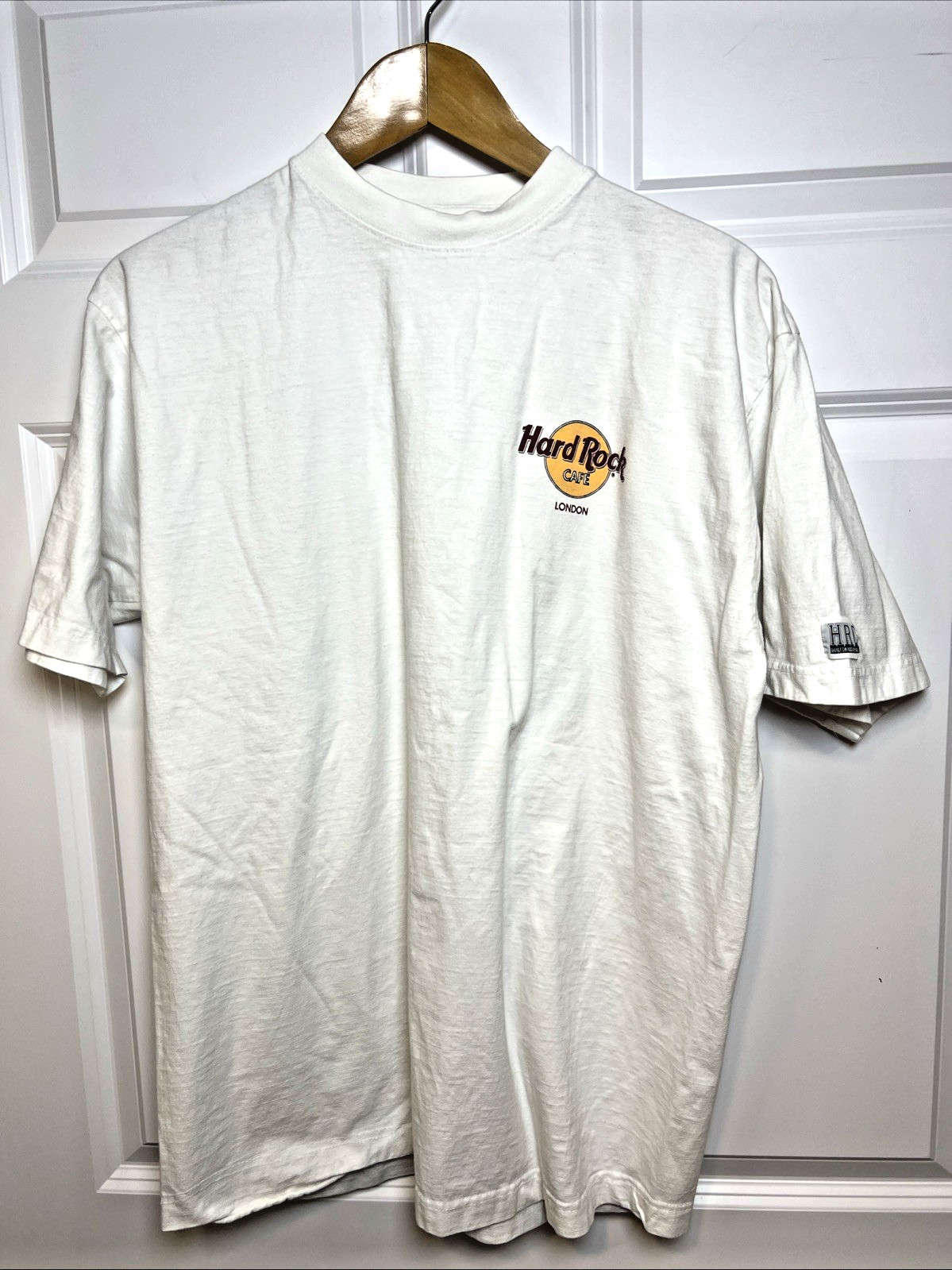 Hard Rock Cafe London T‑Shirt Men’s Large Heavy Tee Original Graphic White gallery