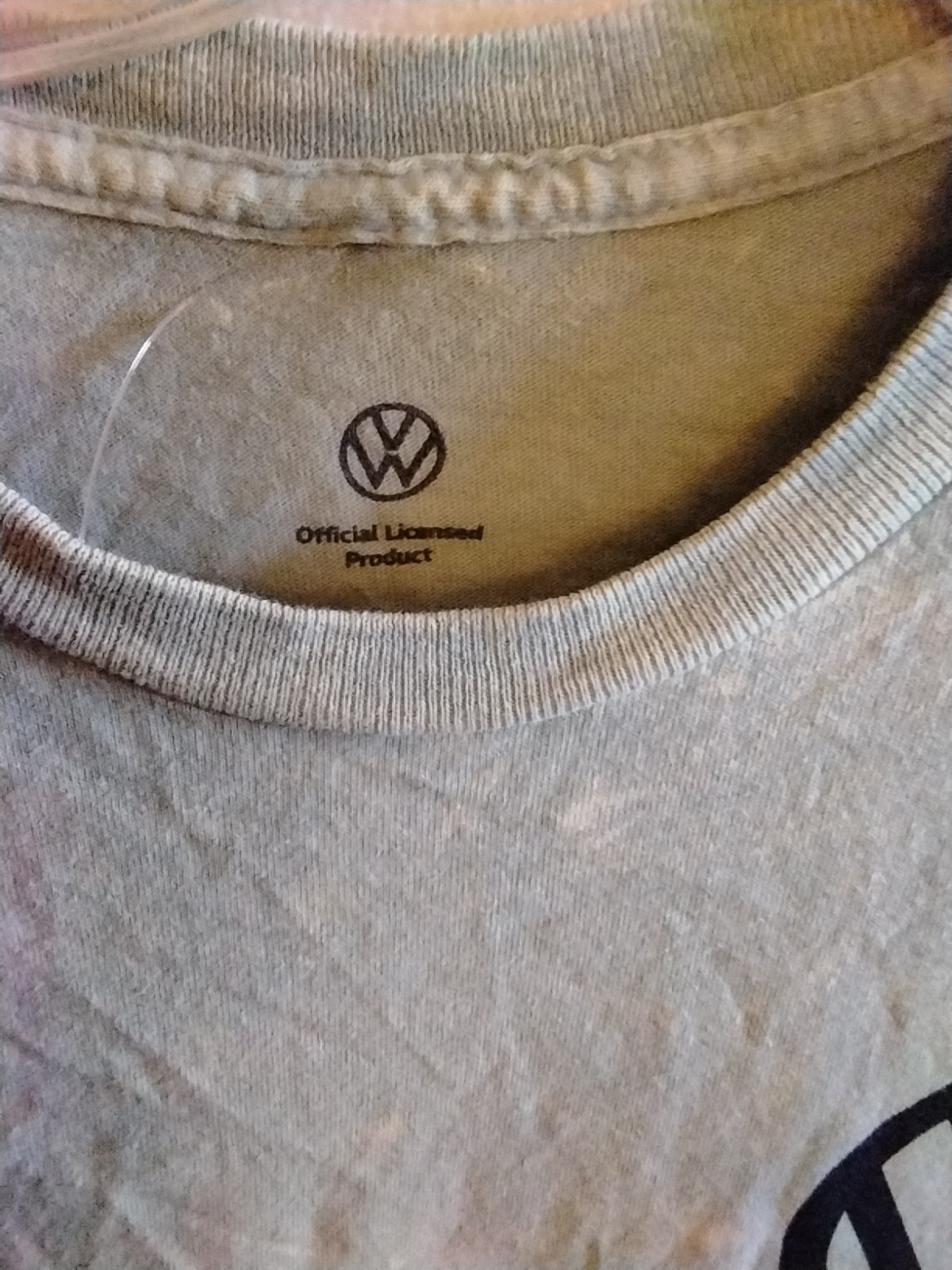 Volkswagen Men's Short Sleeve T-Shirt Acid Wash Green Size MEDIUM Water Dog NWOT gallery