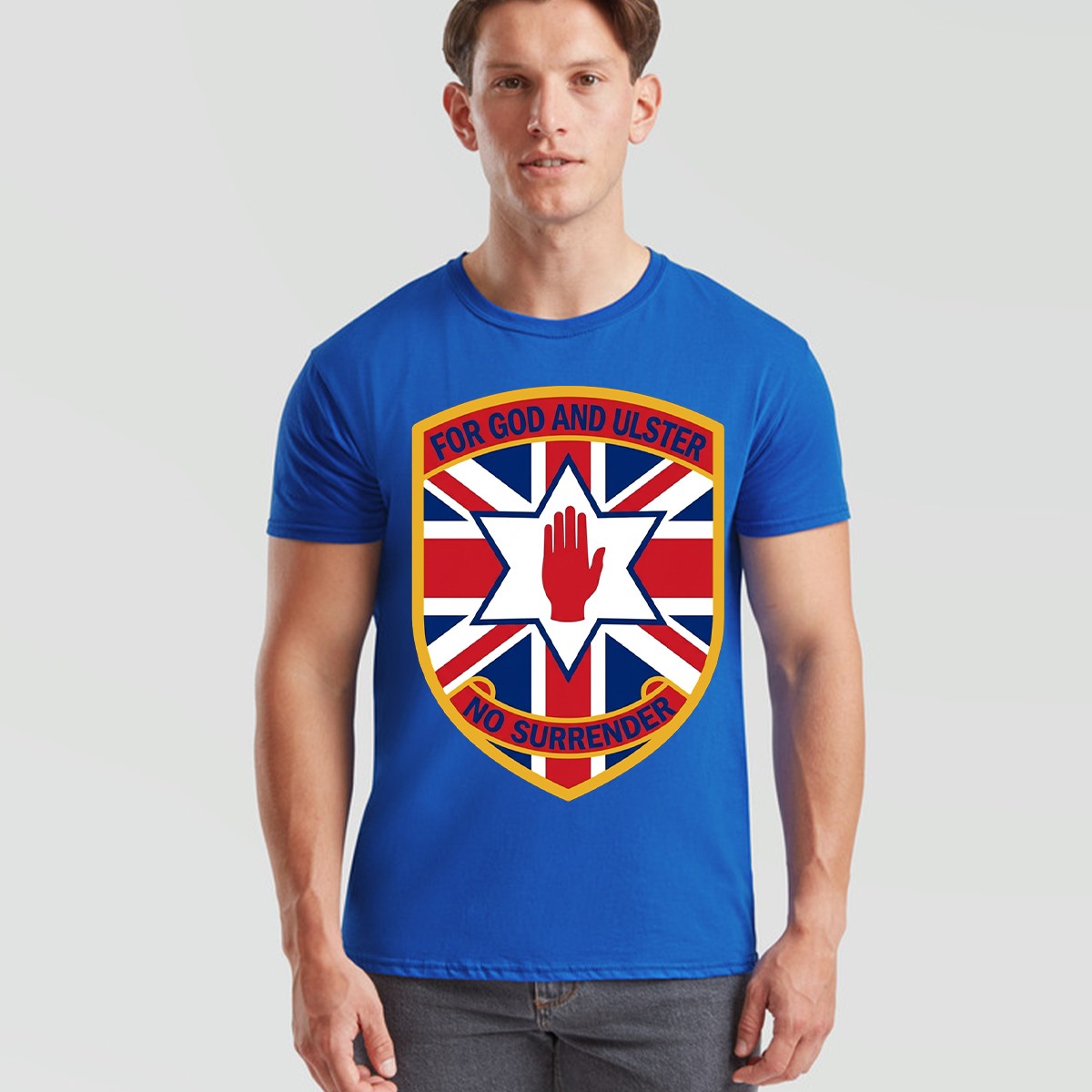 For God And Ulster Unisex T Shirt No Surrender Battle Of The Boyne Tee gallery