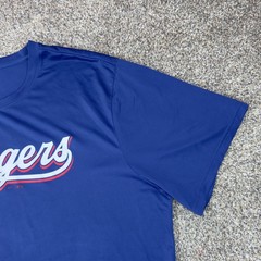 Nike Texas Rangers MLB Performance T-Shirt Mens XXL Blue Short Sleeve Tee