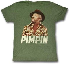 Redd Foxx Adult Comedy Sanford & Son Hollywood Television TV Actor Cool TShirt E
