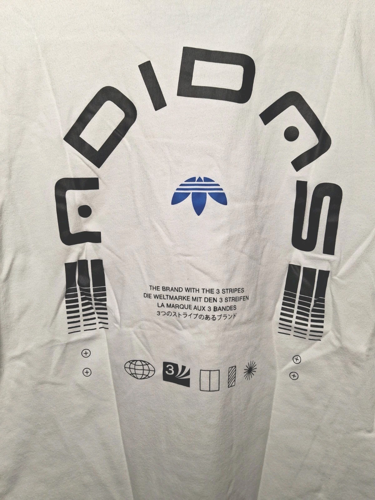 Adidas Orignals T-Shirt Mens S White Regular Fit Short Sleeve Crew Neck Pullover gallery