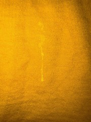 Duluth Trading Co Longtail T Relaxed Fit Large Mustard Short Sleeve 100% Cotton