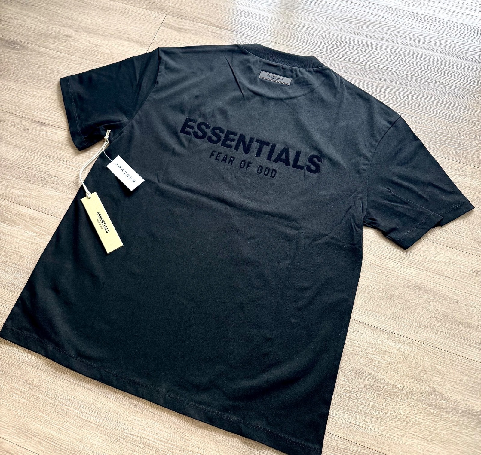 Essentials Fear of God S22 3 Colors Shirts (Black/ Light/ Dark Grey) All Size gallery