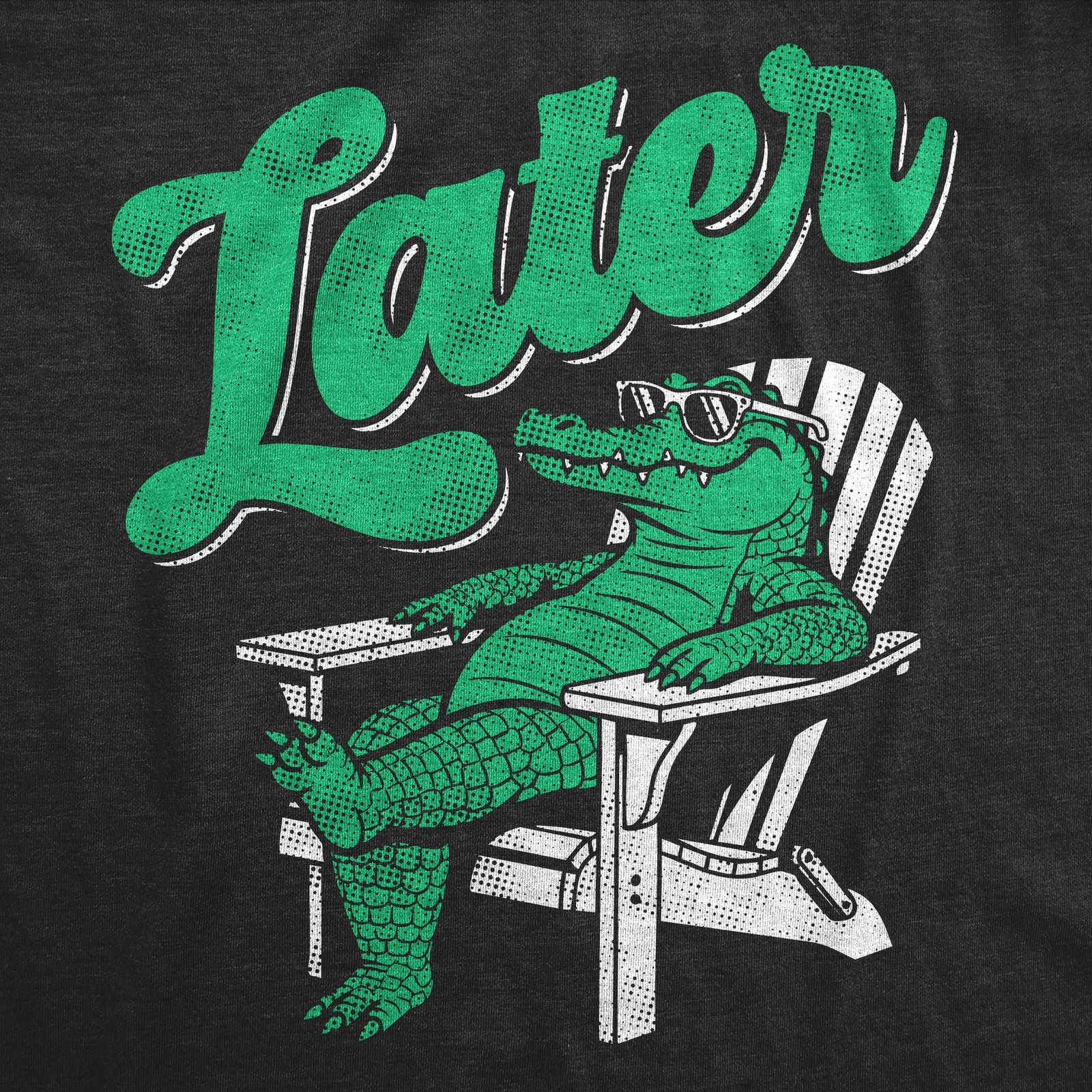 Mens Funny T Shirts Later Gator Sarcastic Alligator Graphic Novelty Tee for Men gallery