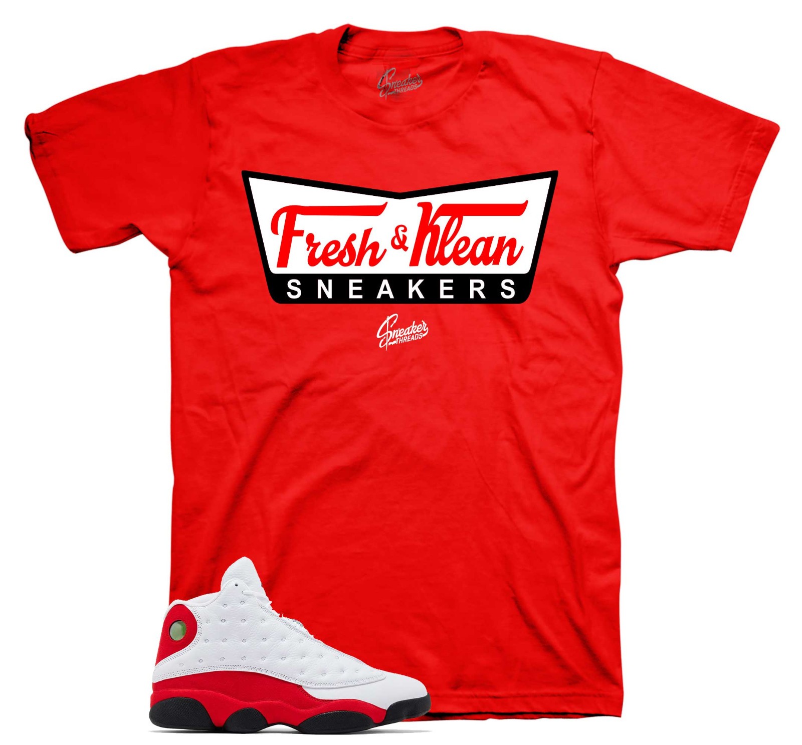 T-Shirt To Match Jordan 13 Chicago AJ13 Cherry | Fresh Klean Sneaker Tee gallery