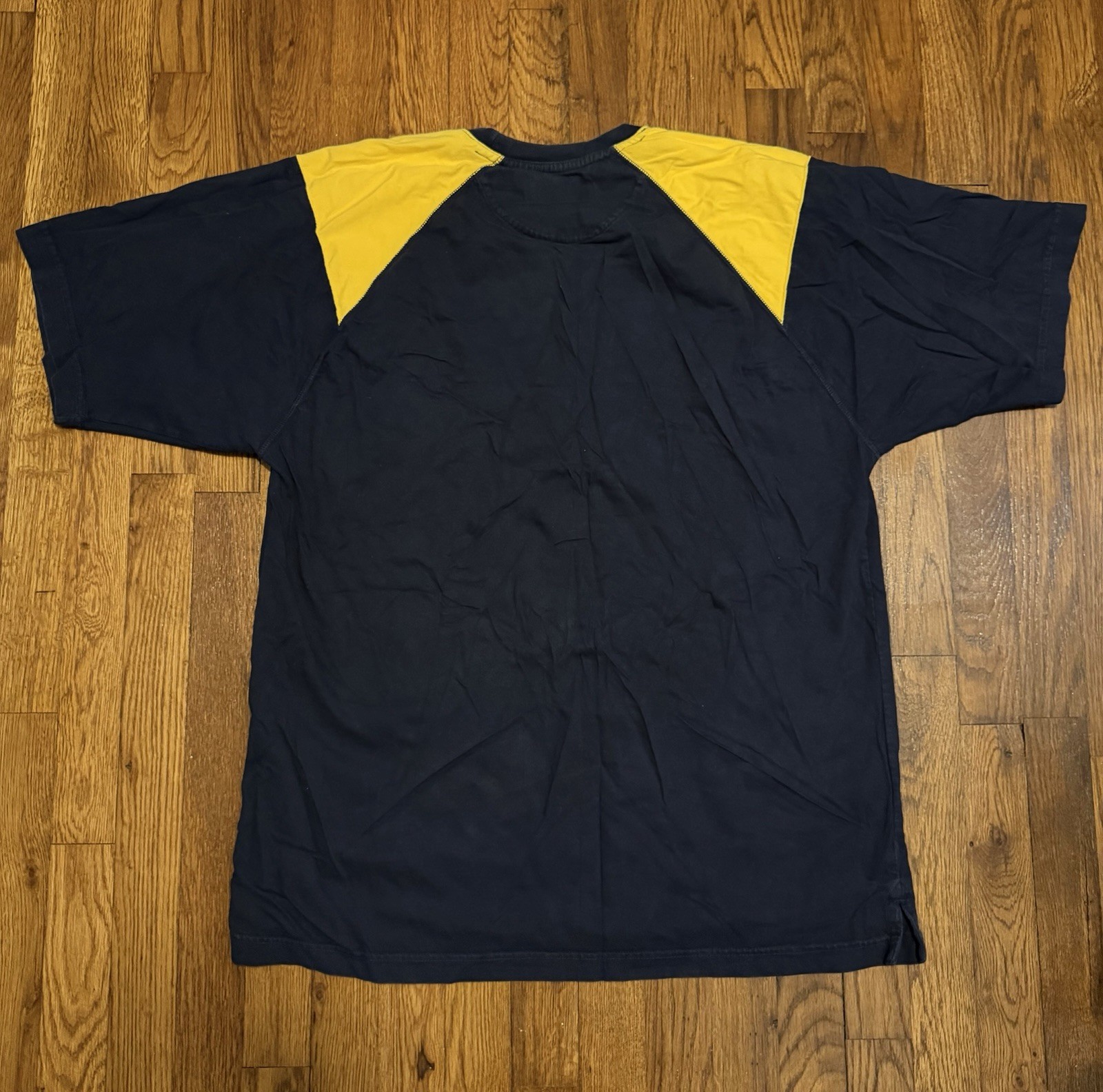 Vintage Y2K Chaps Ralph Lauren Two Tone Tee Size XL gallery
