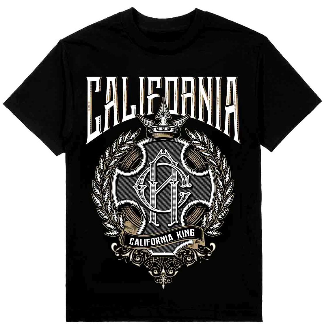 MENS SHOP PRIVATE LABEL California King Mens Heavyweight T-Shirt Printed On Shak gallery