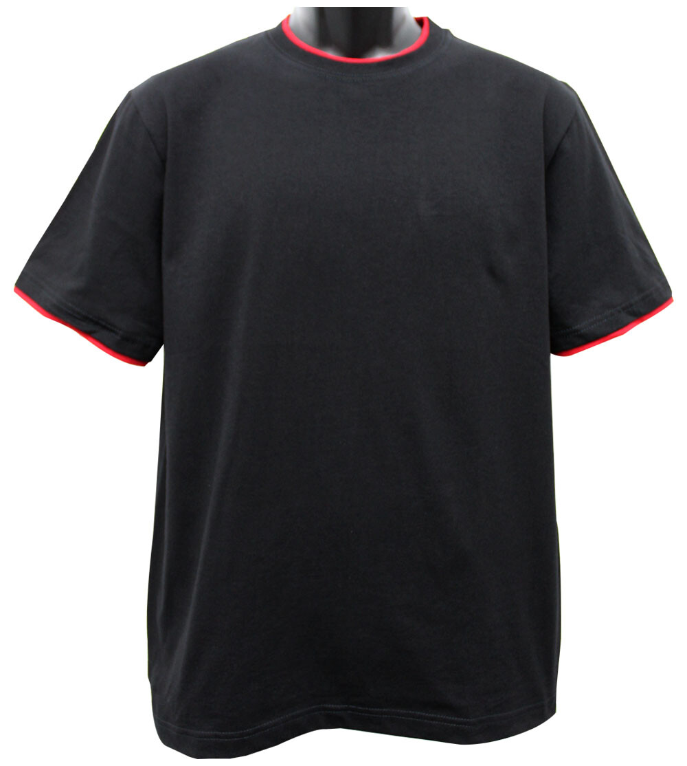 IBS 2 TONE COLOR MENS SHORT SLEEVE T SHIRT gallery