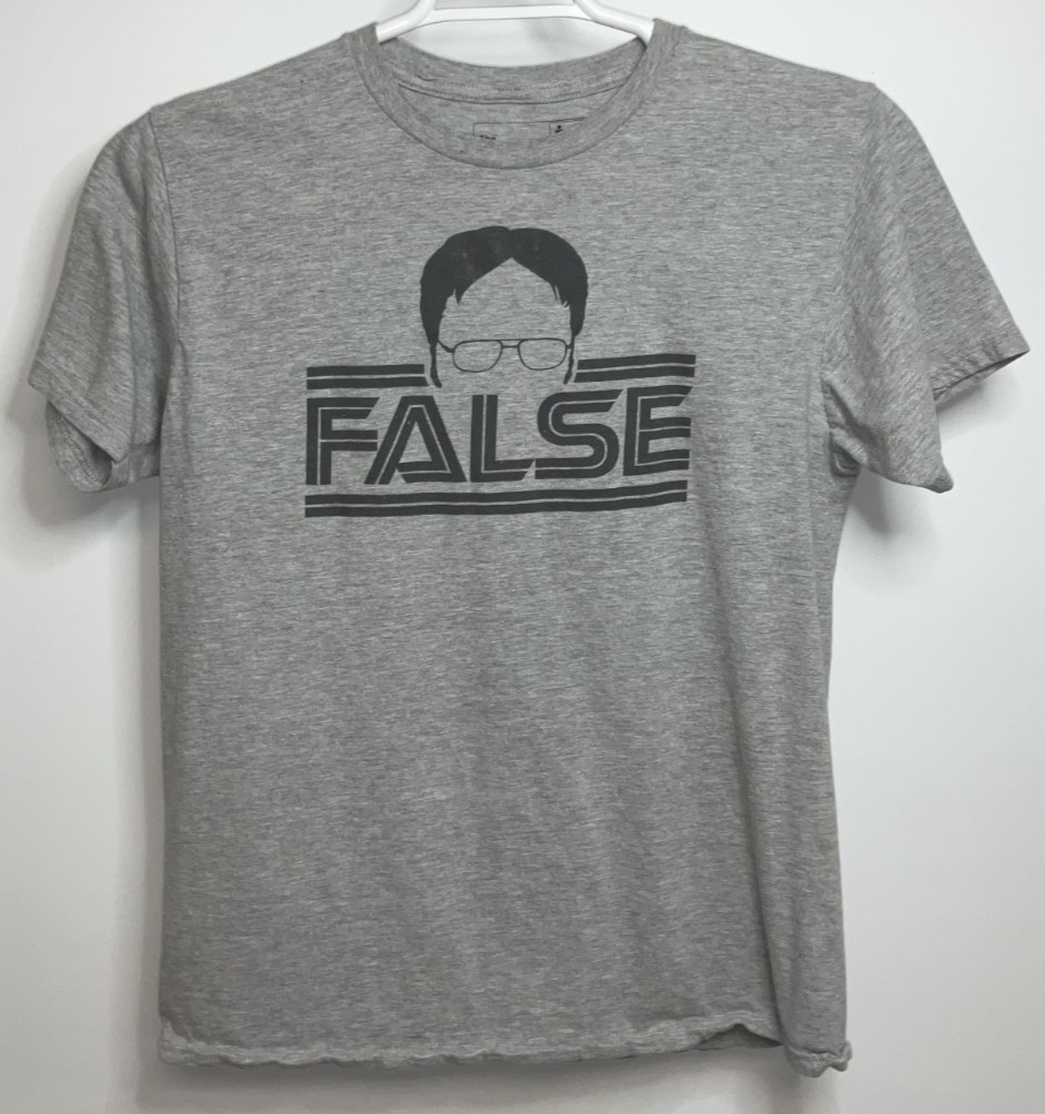 The Office Short Sleeve T-Shirt Men's Large Gray gallery