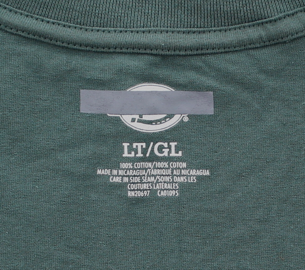 Dickies' Men's T-Shirt Crew Neck Long Sleeve Heavyweight Jersey with Pocket gallery
